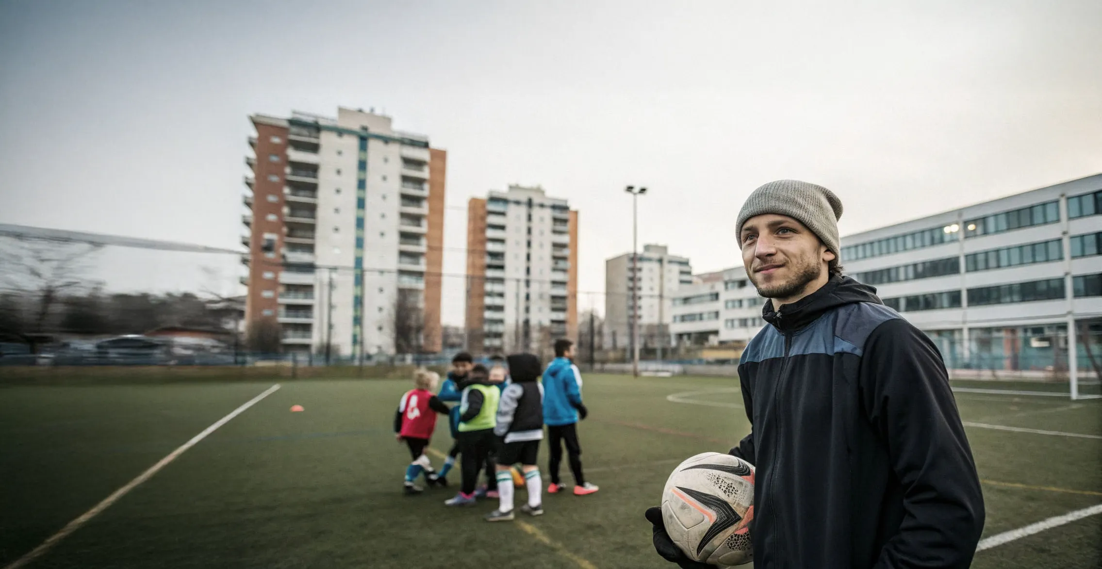 Organizuję lokalne wydarzenia sportowe i uczę dzieci z okolicy grać w piłkę nożną. Szukam <span class="underline underline-offset-4 "> prostego narzędzia do tworzenia ofert</span> które zachęcą sponsorów do współpracy.